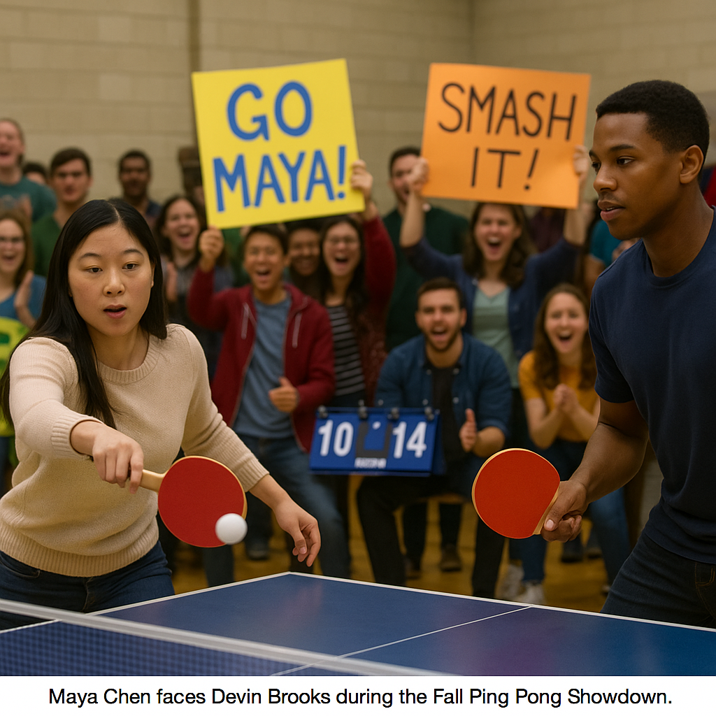 Ping Pong Tournament Smashes Expectations